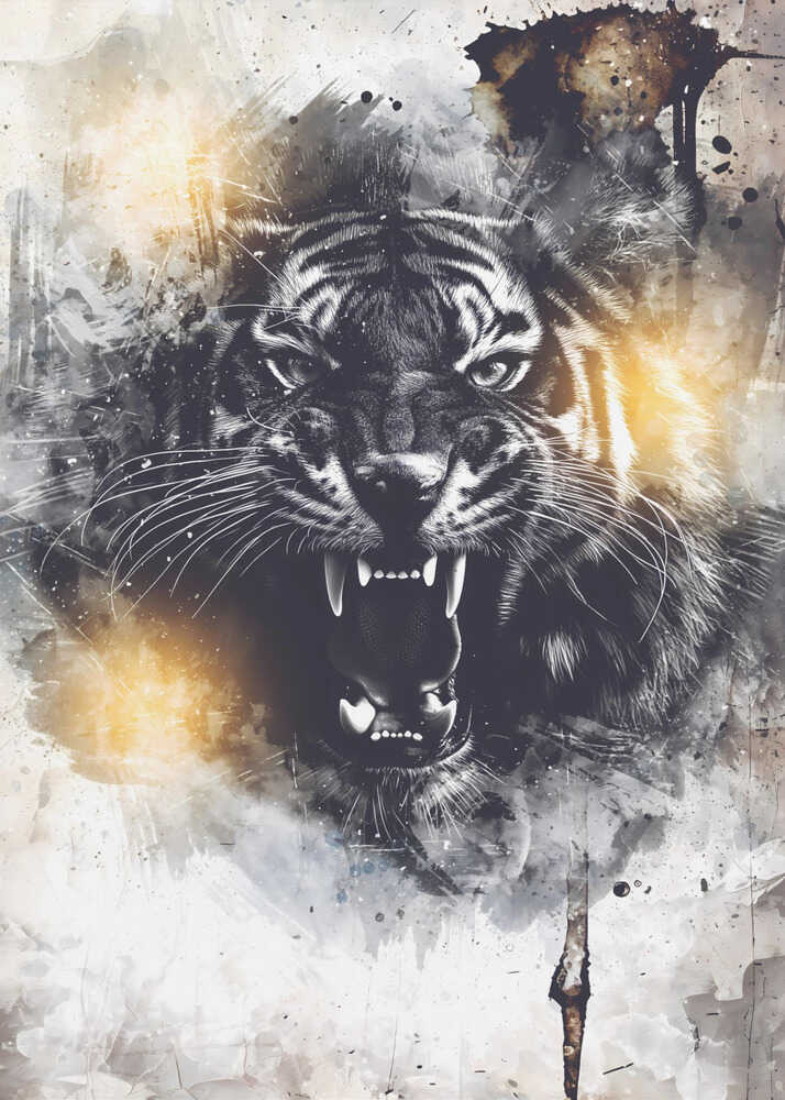 Wall art Tiger Poster Art 03