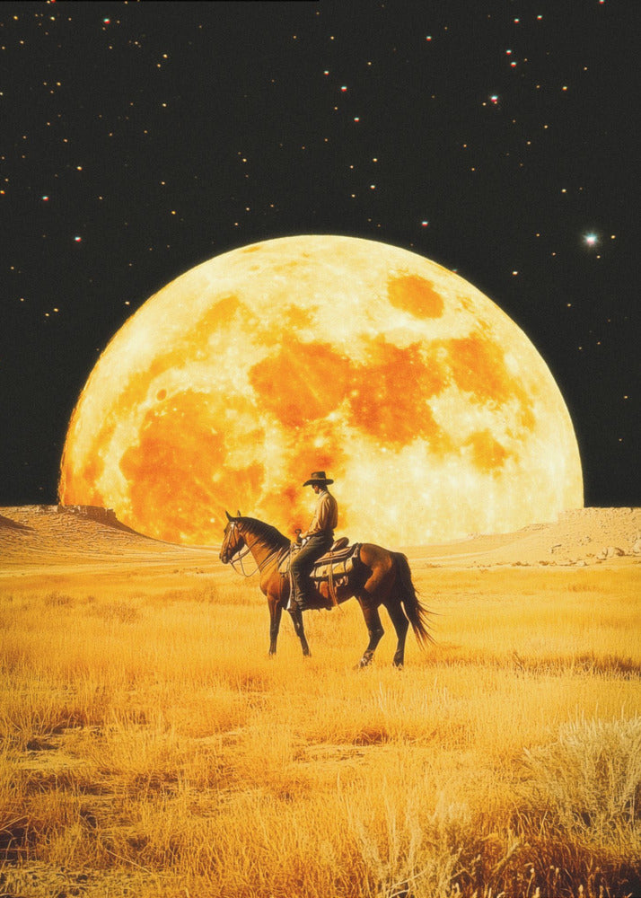 Wall art Lunar Cowboy