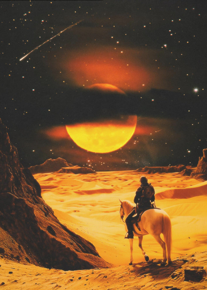 Wall art Western Space Adventure