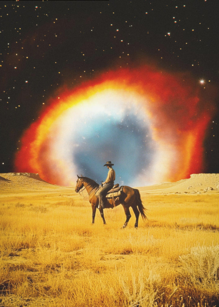 Wall art Nebula Cowboy
