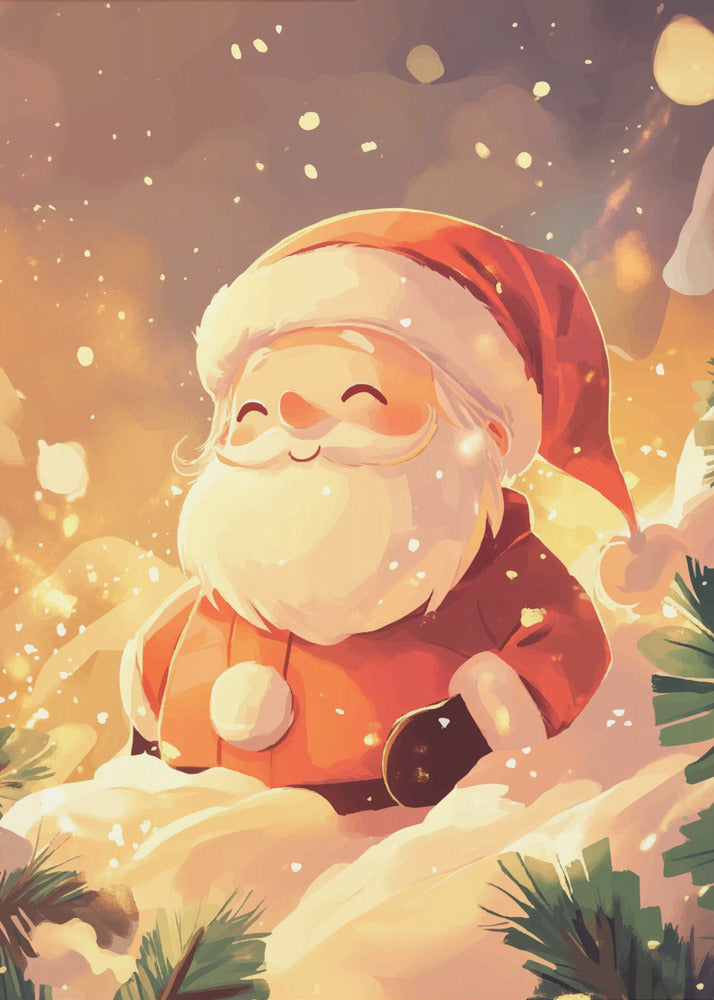 Wall art Santa Claus