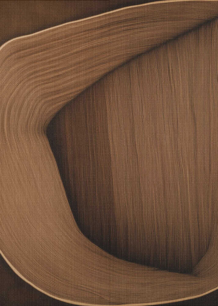 Wall art Caramel lines I